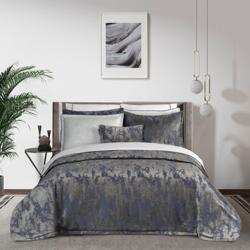 Комплект SAREV (Покрывало+постельное белье) евро Y 1029 BETAN Gri/v1