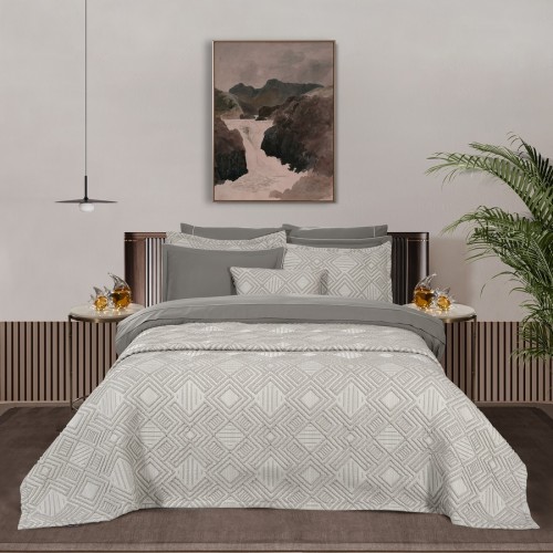 Комплект SAREV (Покрывало+постельное белье) евро Y 1029 EBORA Bej/v1