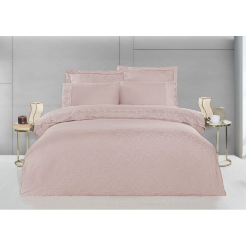 Постельное белье KARVEN (жаккард/сатин с кружевами) евро N166-J2-V5 (Акция)