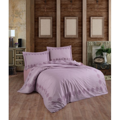 Постельное белье "Карвен" Digital print  ранфорс семейное N123 R-019