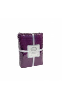 Плед KARVEN Super Soft "MELINDA" 200*220 п/э евро Р 942 фиолетовый (Акция).