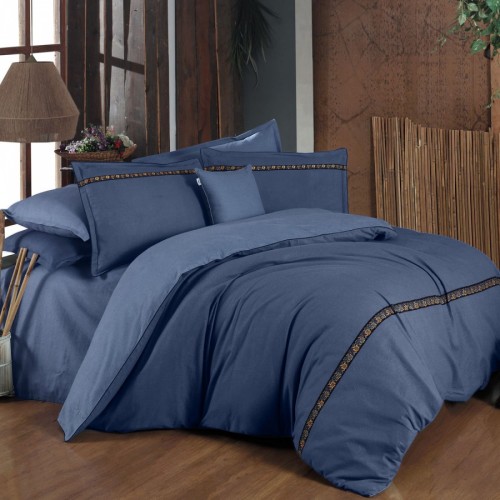 Постельное белье Sarev ENRIKE Фланель 1,5. MAVI/v4.