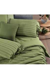 Постельное белье Sarev Mood Comfort жатый хлопок 1.5 сп. N246 TOLEDO v2/Yesil