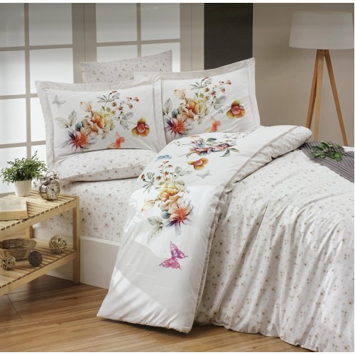 Постельное белье "Карвен" DELUхE ранфорс семейный (Noami) (Акция)