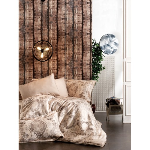 N046 Постельное белье Zebra 3Dсатин евро ( Linda ) (АКЦИЯ)