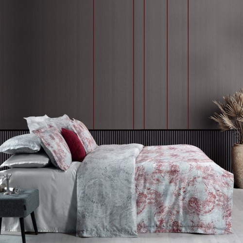 Постельное белье Sarev сатин 1,5 сп. ROSTOV Gri/v1