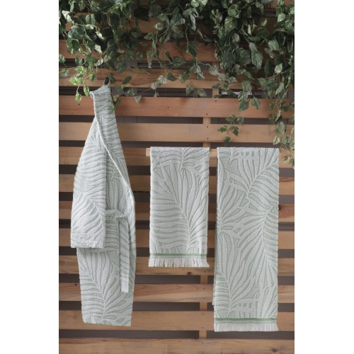 Халат Sarev PALMYRA махра женский В 1105 v2 yesil/салатовый M