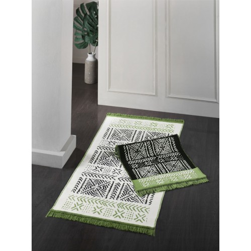 Коврик для ванной Sarev 60*100 KV 410 JELADI (v1)yesil.