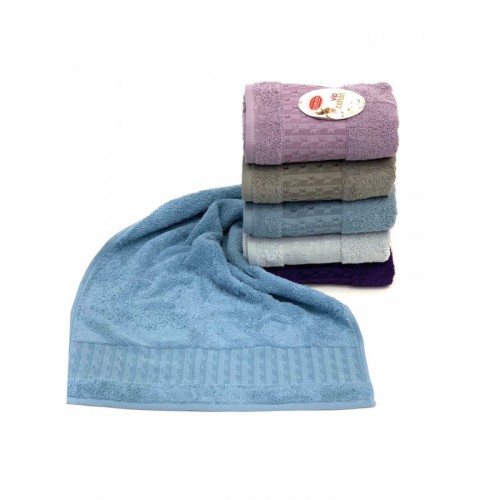 Полотенце Карвен "AFRA" 50*90 6шт.махра Н 2194