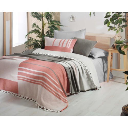 Комплект SAREV JACE (покрывало с наволочкой) 1.5 сп., 2пр Y 961 v2/Taba