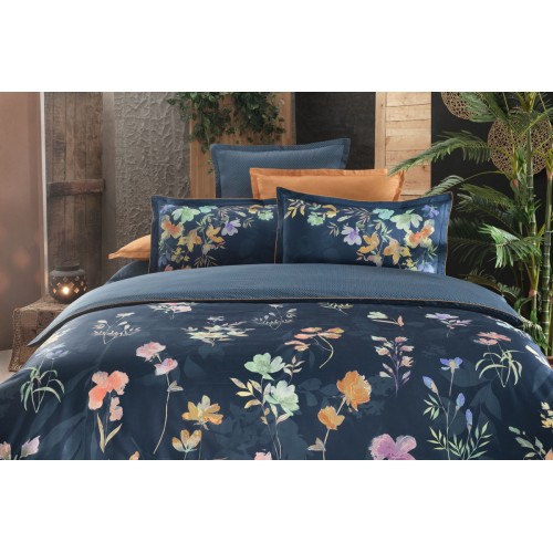 Постельное белье "Sarev"сатин семейное N141 CAPELLA v1/Mavi