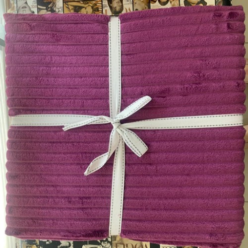 Плед KARVEN Super Soft "DIAS" 200*220 п/э евро Р 942 фиолетовый (Акция).