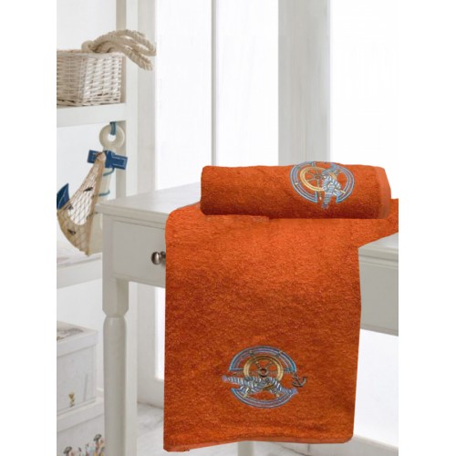 Набор полотенец KARVEN "Штурвал" махра 50*90/70*140 HS1502 (V-6) терракотовый