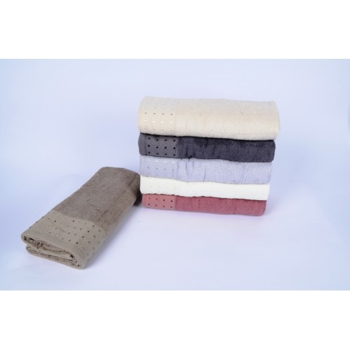 Полотенце Карвен "PIRLANTA" 50*90 6шт.бамбук Н 4033 (Акция)