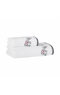 Полотенце Sarev 50*90 1шт. махра Н 1050 FIORA v2/Gri