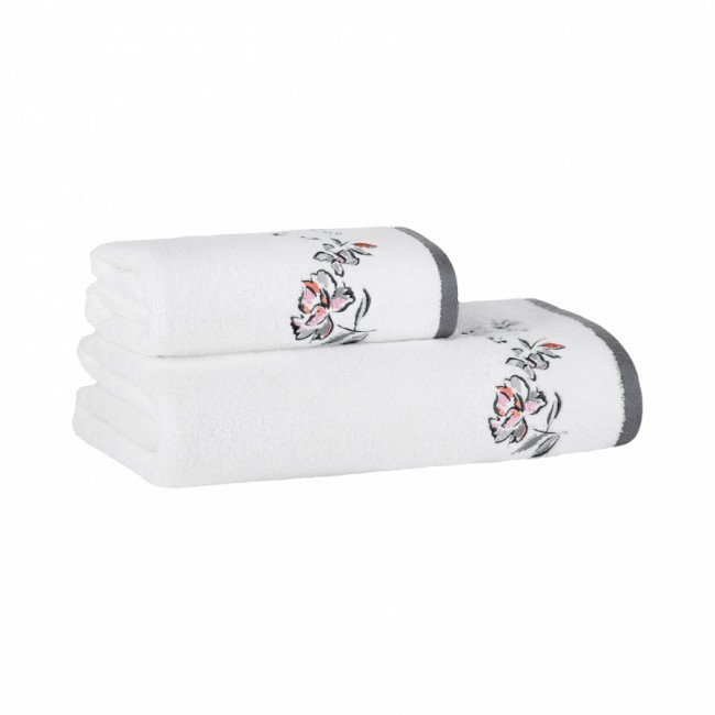 Полотенце Sarev 50*90 1шт. махра Н 1050 FIORA v2/Gri