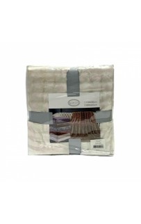 Плед Karven фланель 1,5 спальн. PL 011 SOLID BUBBLE v5/Beige.