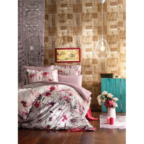 N046 Постельное белье Zebra 3Dсатин евро ( Giselle ) (АКЦИЯ)