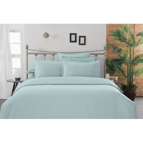 Постельное белье "Sarev"dobby евро N194/1 OLIVE ARMURLU v5