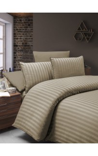 Пододеяльник+наволочка Карвен QUILT евро сатин Ramond Almond