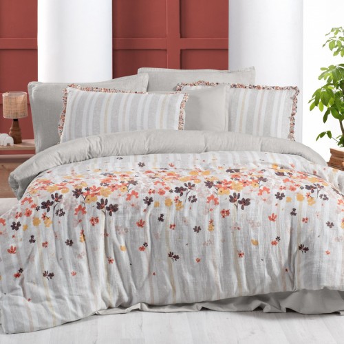 Постельное белье Sarev Mood Comfort муслин евро N354 CATALINA v1/Bej