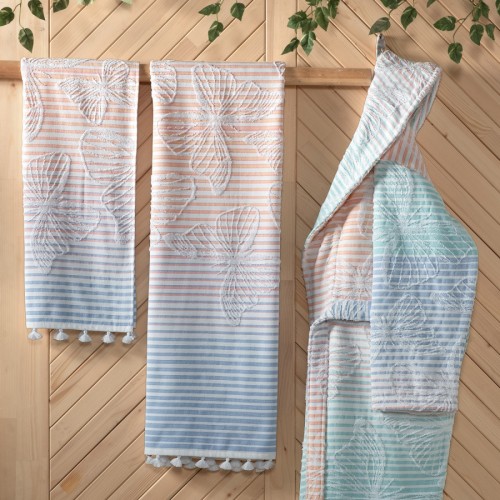 Полотенце Sarev "PONTIA" 85*150 1шт. махра H1064 v1/Multi