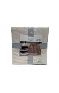 Плед Karven фланель 1,5 спальн. PL 005 SOLID JACQAURD v3/Beige