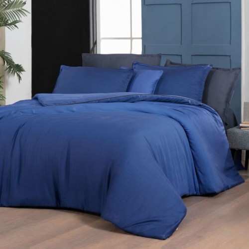 Постельное белье "Sarev" тенсель евро N396 EMERY v1/Mavi