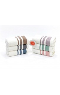 Полотенце Карвен Vip Cotton" Naturel" 50*90 6шт.махра Н 3172 (Акция)