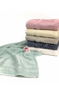 Полотенца Kарвен "PERA SOFT" 50*90 6шт махра H2189 (V-1)