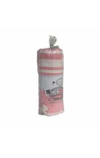 Полотенце Карвен 100*200 1шт.с бахрамой пештемаль махра Н 3278 v2 розовый