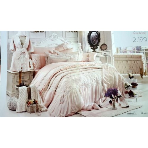 Комплект-сундук ZEBRA "NICOLE" с вышивкой евро (17 предметов) Y 630 (Акция)