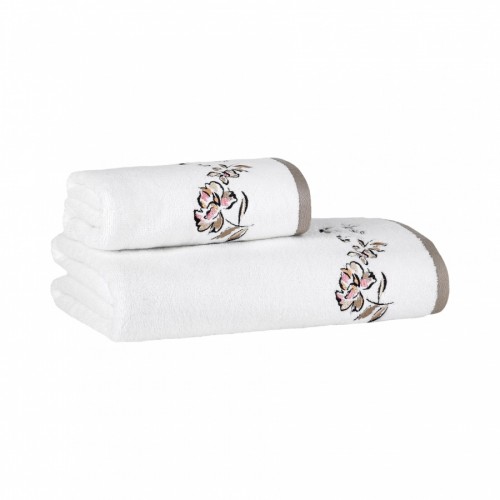 Полотенце Sarev 50*90 1шт. махра Н 1050 FIORA v1/Bej