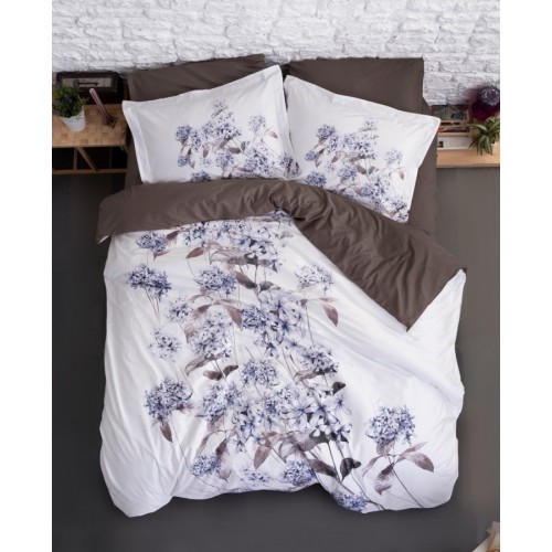 Постельное белье "Карвен" (сатин 3D) евро Luanda brown