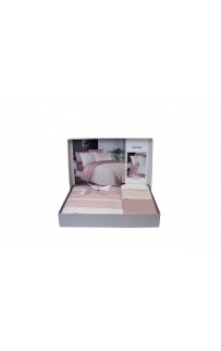 Постельное белье КАРВЕН сатин Де Люкс N044 Serenity Ivory/powd