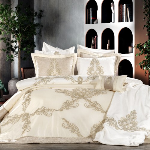 Комплект ZEBRA "TIARA"4 пр. евро Y 844 capp/капучино