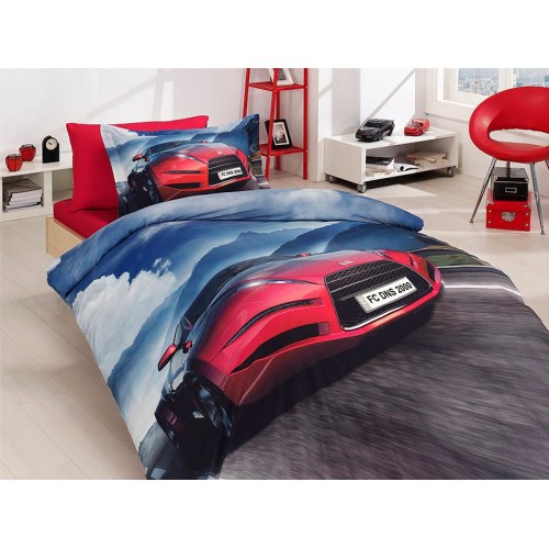 Постельное белье "Карвен" (сатин 3D )1,5 спальн. Angle