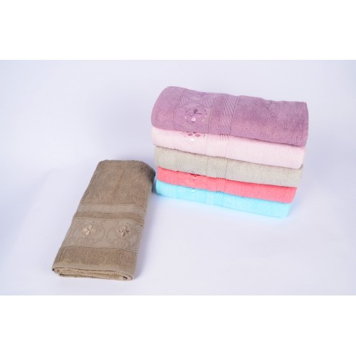 Полотенце Карвен "CELENK" 50*90 6шт.бамбук Н 4039 (Акция)