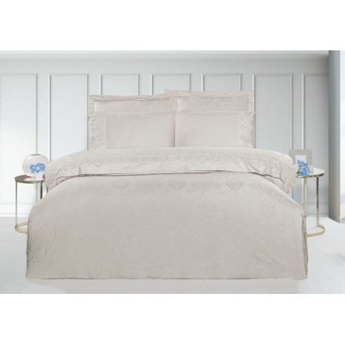 Постельное белье KARVEN (жаккард/сатин с кружевами) евро N166-J3-V2 (Акция)