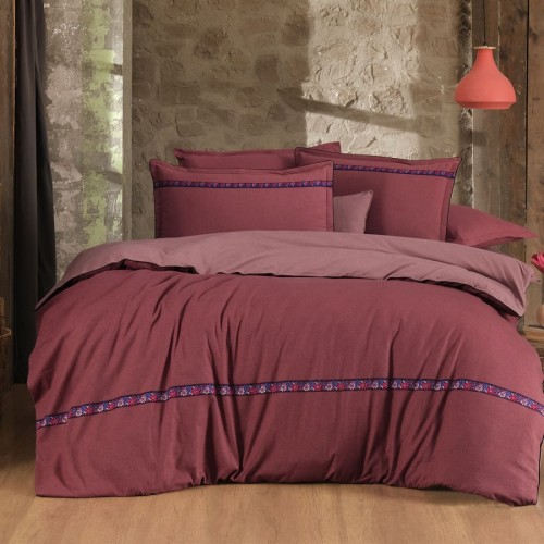 Постельное белье SAREV ENRIKE Фланель евро.BORDO/v3