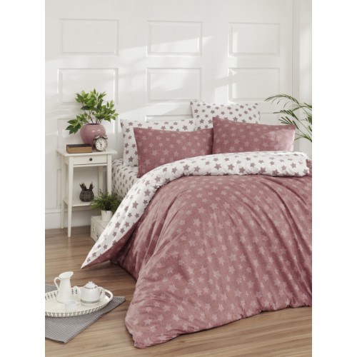 Постельное белье "Карвен" ранфорс евро (Light gulkurusu)