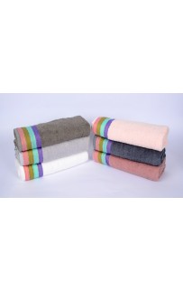 Полотенце Карвен Fakili "RAINBOW" 70*140 1шт. махра Н 1701