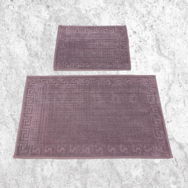 Набор ковриков для ванной Карвен GREK KV 419 lila/лиловый
