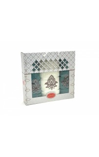 Полотенце в коробке Карвен " Delikli/Henna" махра 50*90(2)/70*140 HS 1556