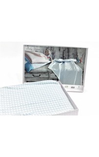 Плед детский Карвен "Экокоттон" 80*90 в кор. D 017
