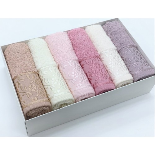 Полотенце кухонное Карвен "Buket " махра 30*50 6 шт. НМ 596