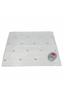 Полотенце Карвен "KALPLI NAKISLI" 50*90 1шт. микрокоттон НS 6015 mavi/голубой