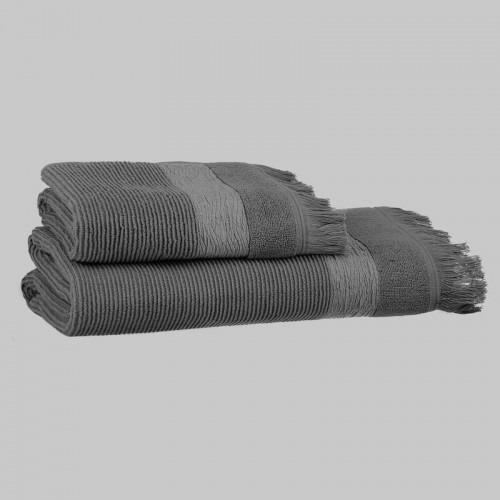 Полотенце Sarev STREET 80*150 1шт. махра Н1042 v9/Antrasit