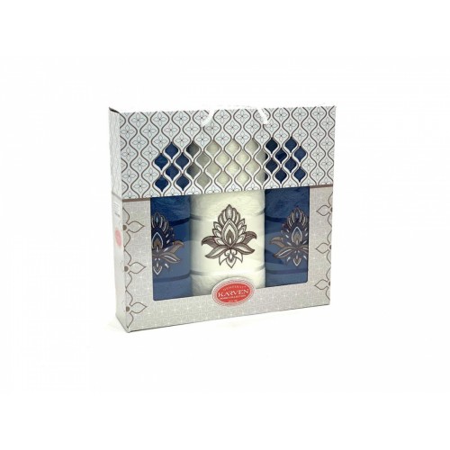 Полотенце в коробке Карвен " Delikli/Henna" махра 50*90(2)/70*140 HS 1556