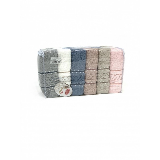 Полотенце Карвен Vip Cotton "FILIZ" 70*140 1шт.махра Н 3221